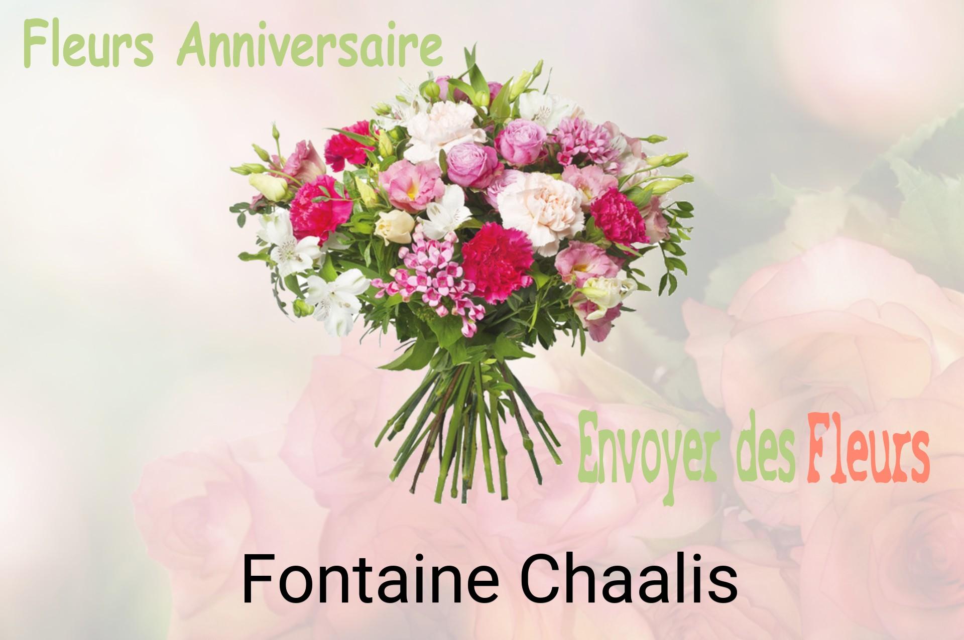 Bouquet de fleurs d’anniversaire livré à Fontaine-Chaalis