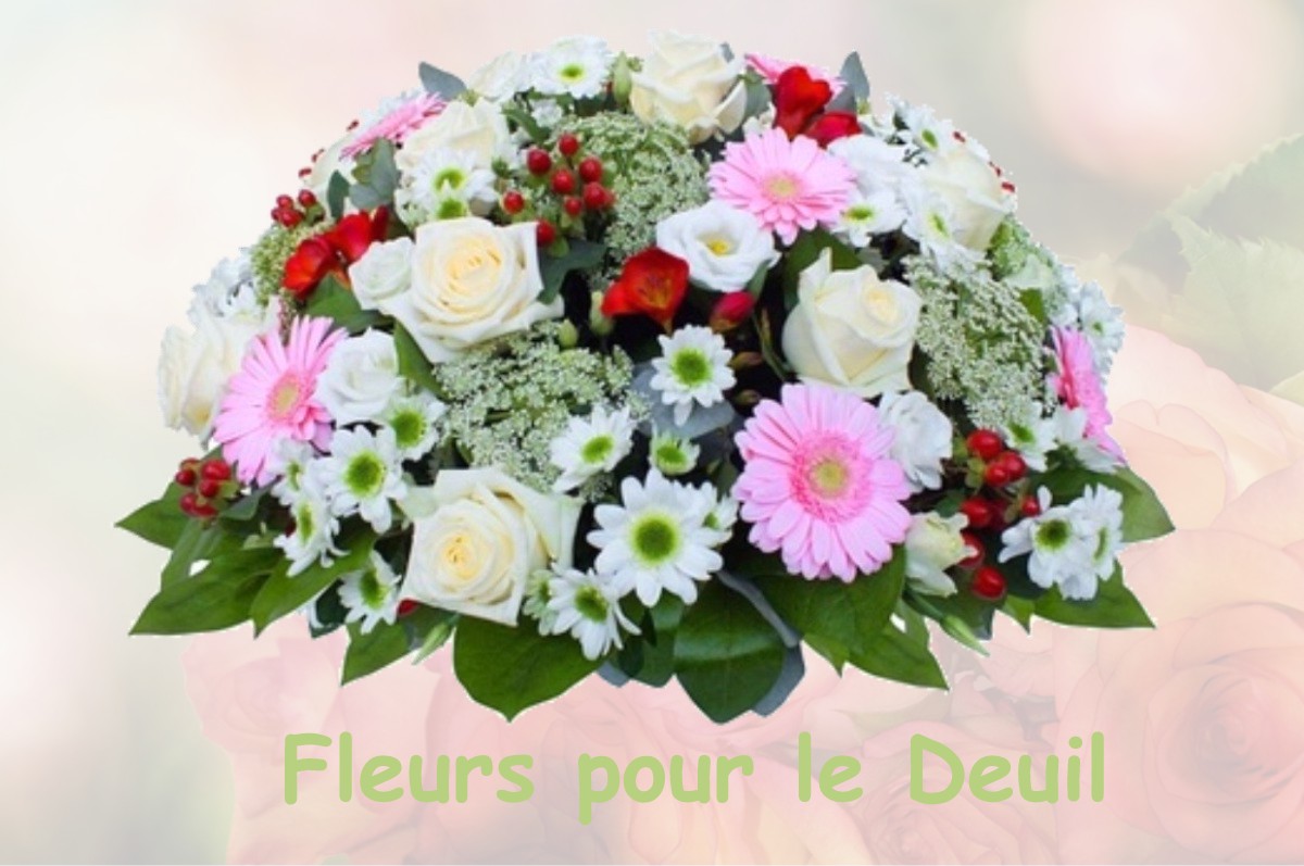 fleurs deuil FONTAINE-CHAALIS